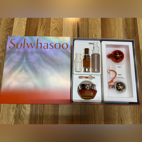 2024 New Sulwhasoo Concentrated Ginseng Rejuvenating Cream Rich Set K-Beauty - Picture 7 of 13
